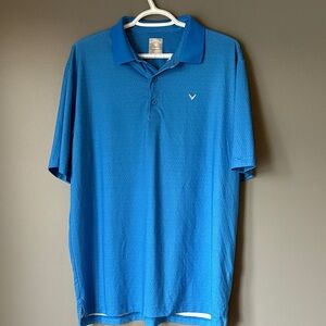 Callaway Vibrant Blue golf shirt
